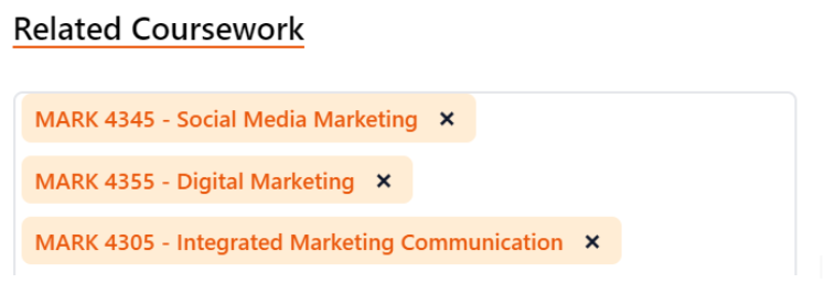 Courses Courses