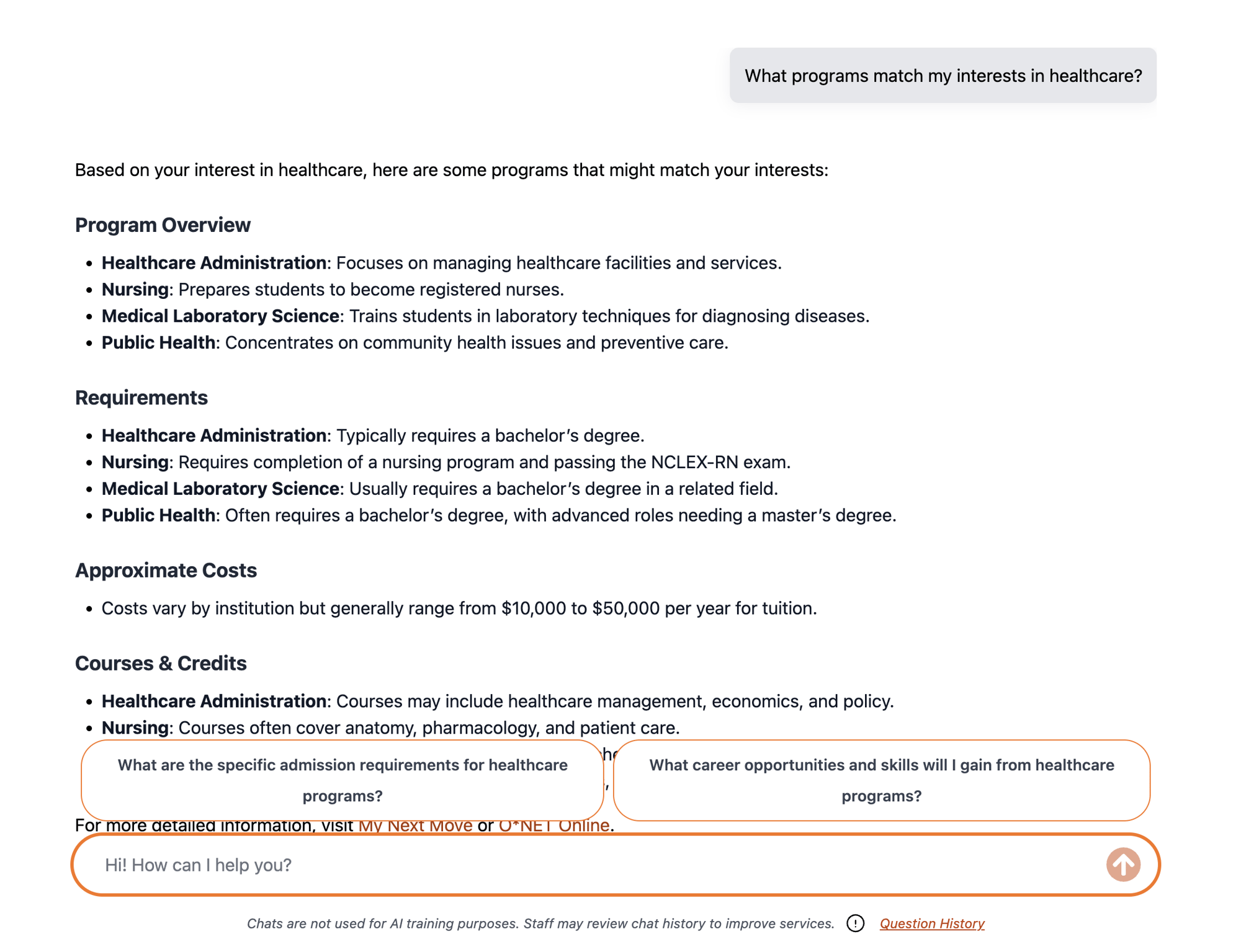 Enrollment Chatbot Enrollment Chatbot