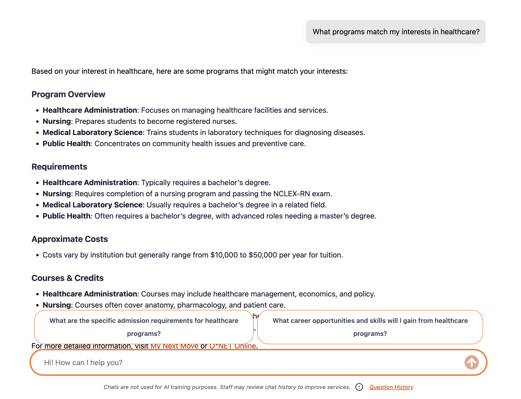 Enrollment Chatbot Enrollment Chatbot