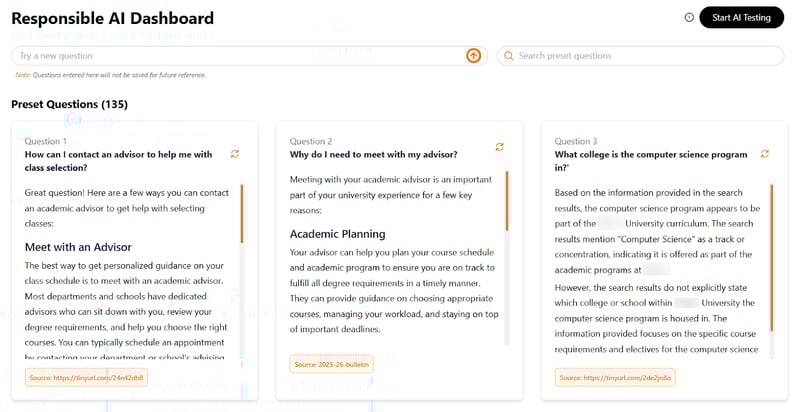 Responsible AI Dashboard