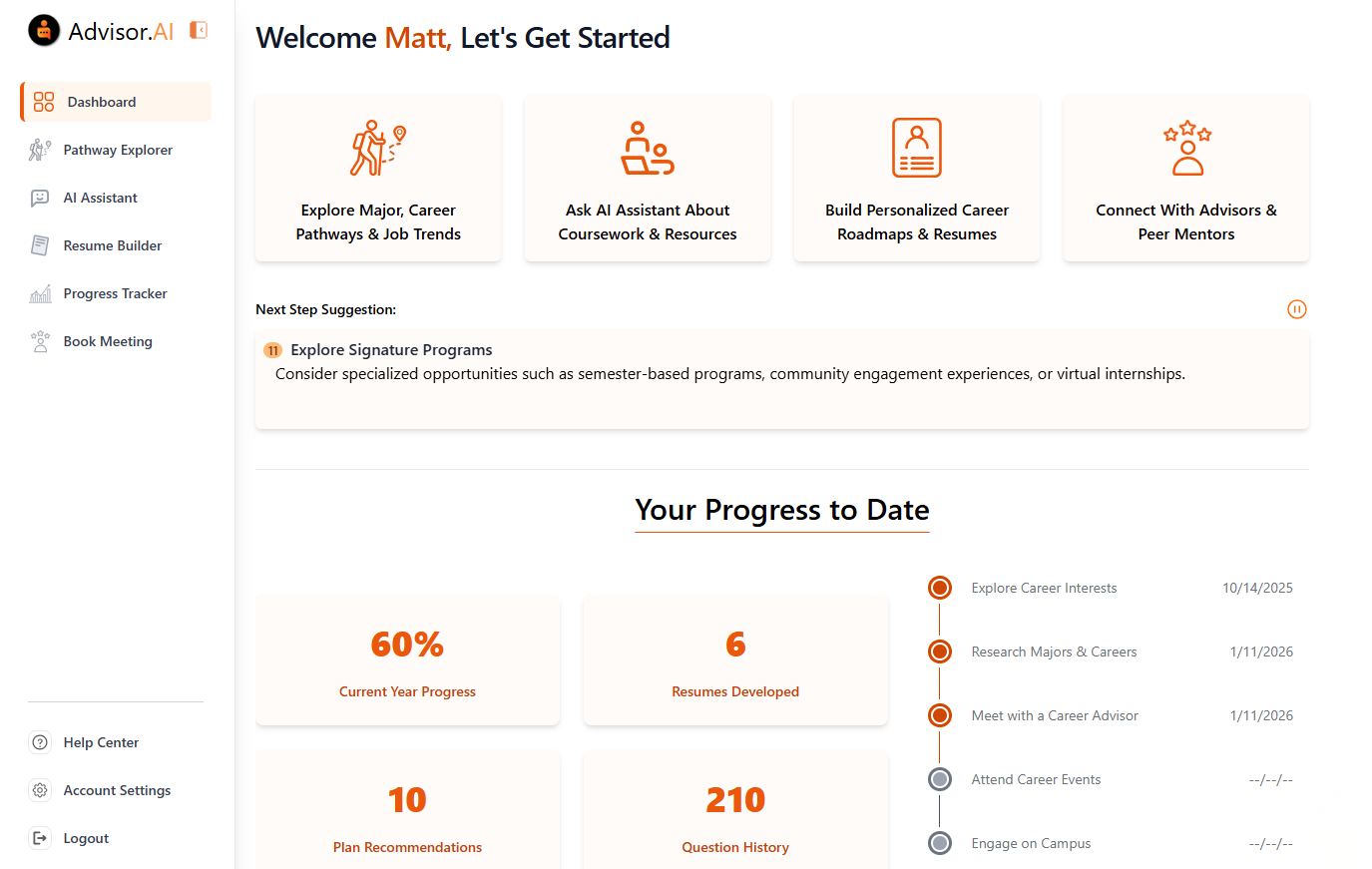 Student Dashboard Student Dashboard