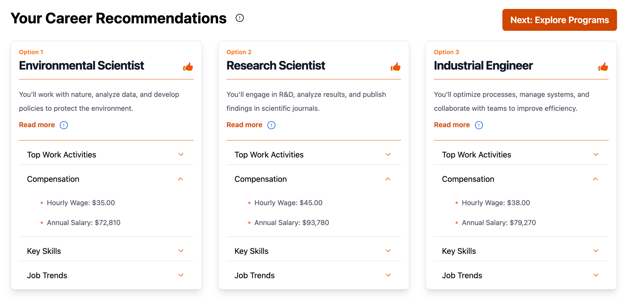 Career Recommendations