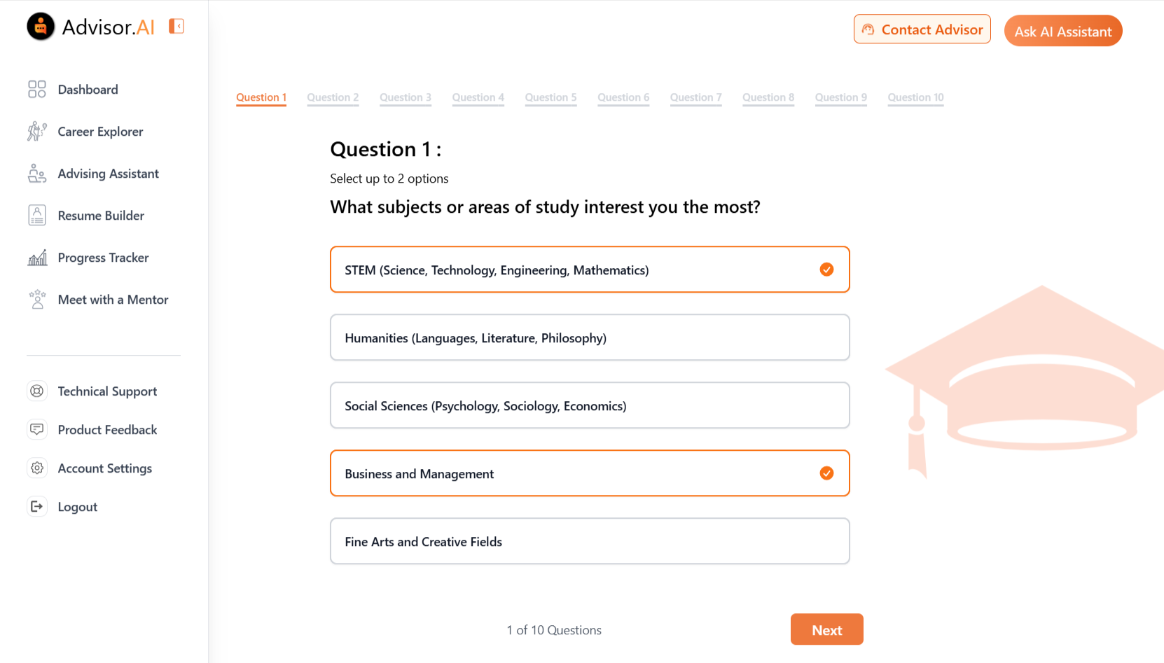 Careers & Majors Assessment